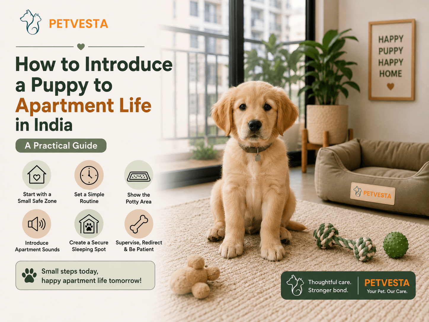 How to Introduce a Puppy to Apartment Life in India: A Practical Guide
