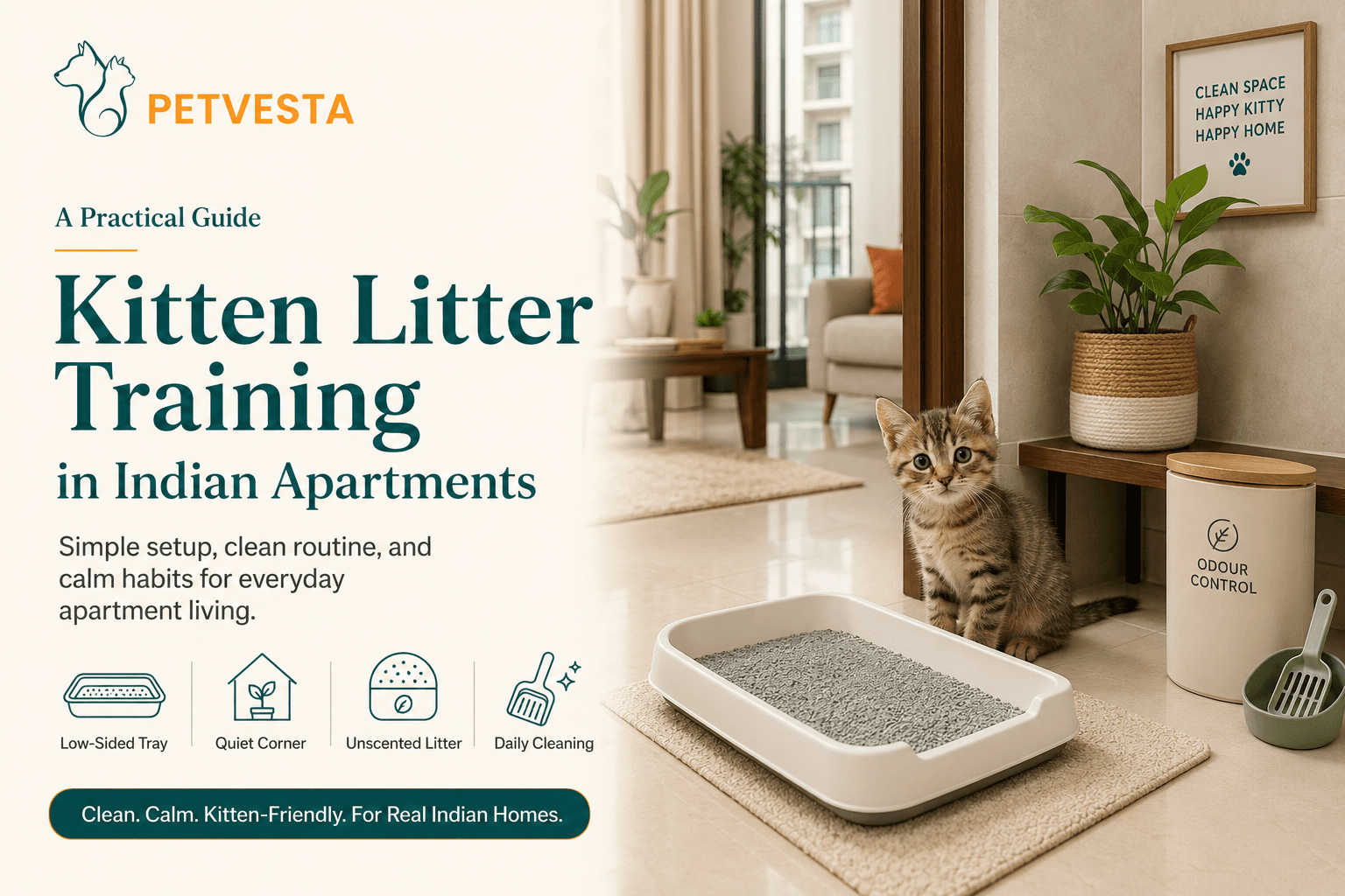 Kitten Litter Training in Indian Apartments: A Practical Guide